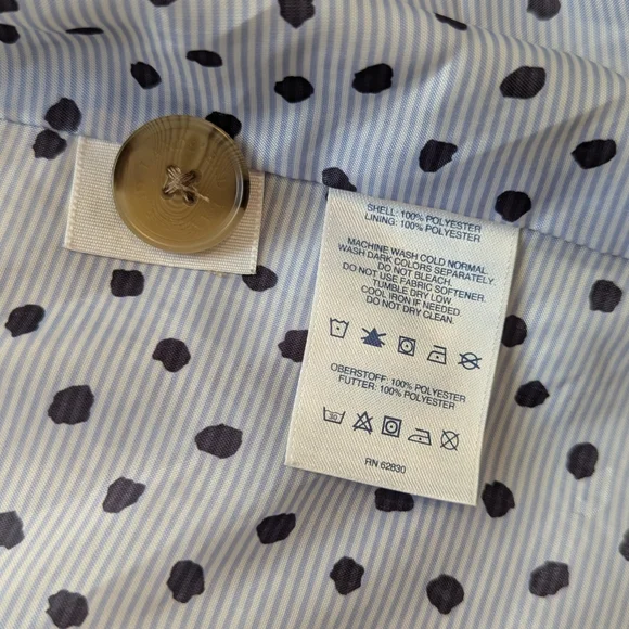 Classic Tan Women's Rain Jacket - Picture 4 of 6